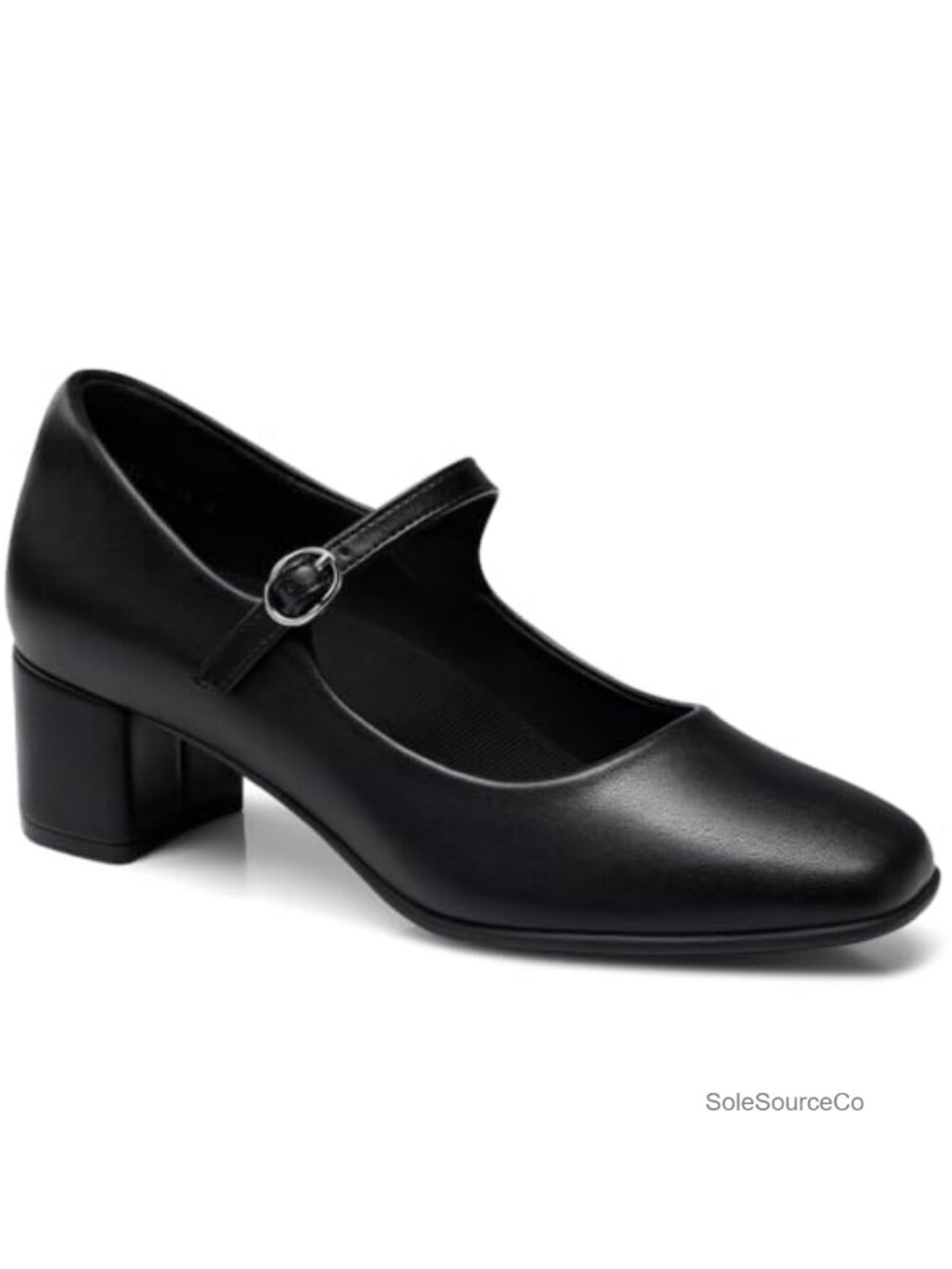 Women's Mary Jane Pumps Closed Toe Block Heel 1.4in Arch Support Comfort